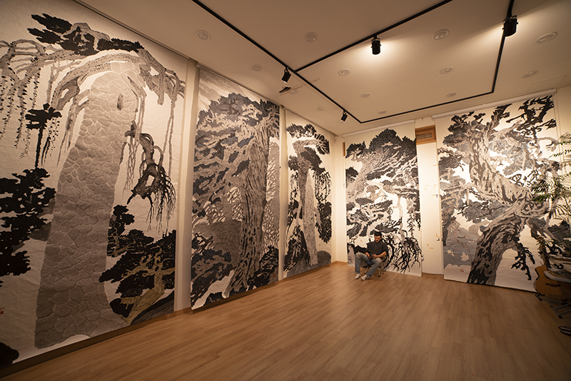 올드트리 시리즈 설치 전경