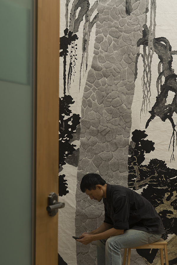 올드트리 시리즈 설치 후 장면