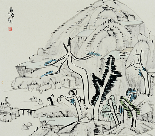 장병언 방 팔대산인