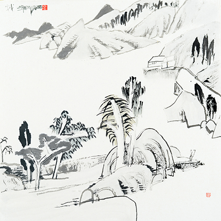 장병언 방 팔대산인