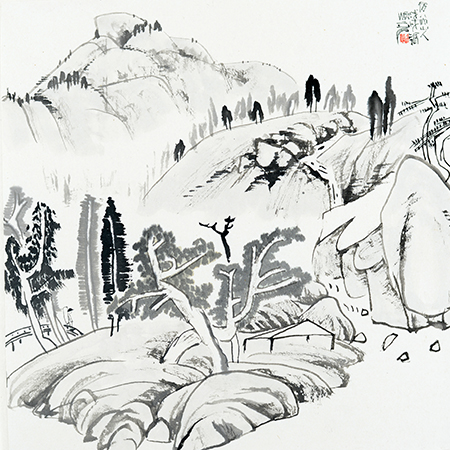 장병언 방 팔대산인