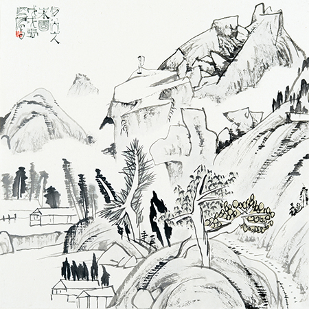 장병언 방 팔대산인