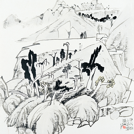 장병언 방 팔대산인