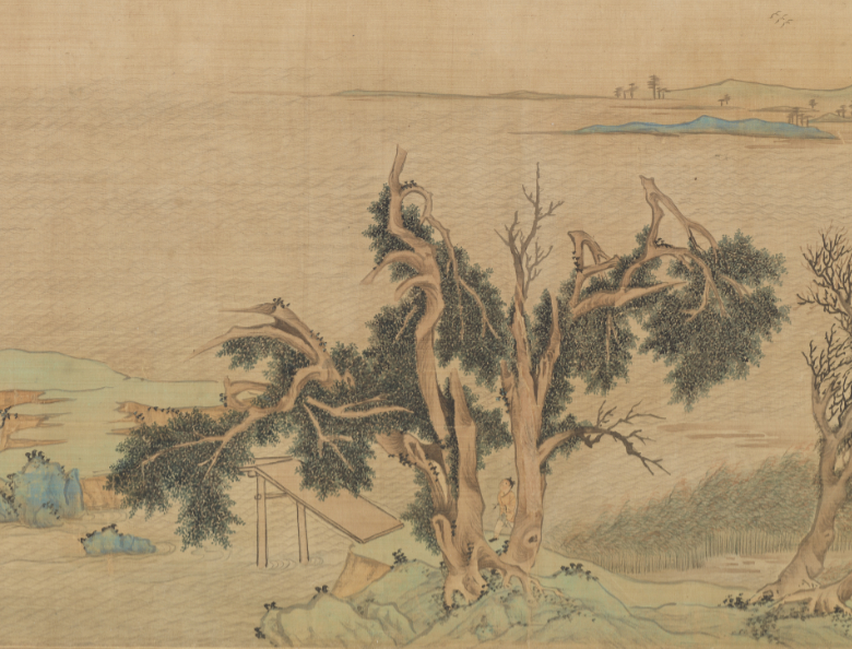 Wen_Zhengming, Imitating_Zhao_Bosu’s_Later_Ode_to_the_Red_Cliff_detail, 16th_century, Ming, ink_on_paper — National_Palace_Museum_Taipei, structural_source_for:chapter_05