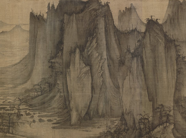 Xu Daoning, Autumn River and Fishing Boats, detail_fragment, structural_source_fragment_for:EL2020