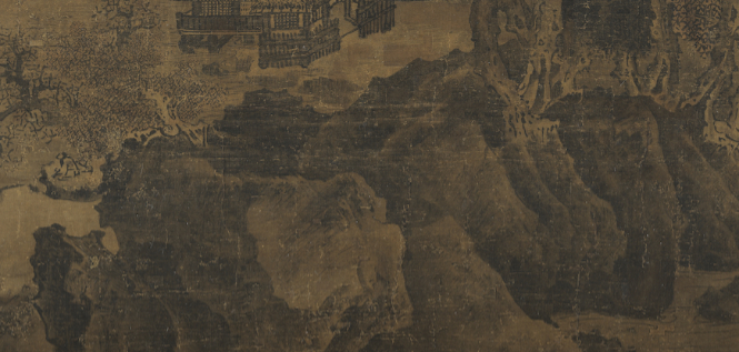 Fan Kuan, Sitting Alone by a Stream, detail_fragment, structural_source_fragment_for:EL2020