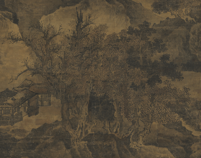 Fan Kuan, Sitting Alone by a Stream, detail_fragment, structural_source_fragment_for:EL2020