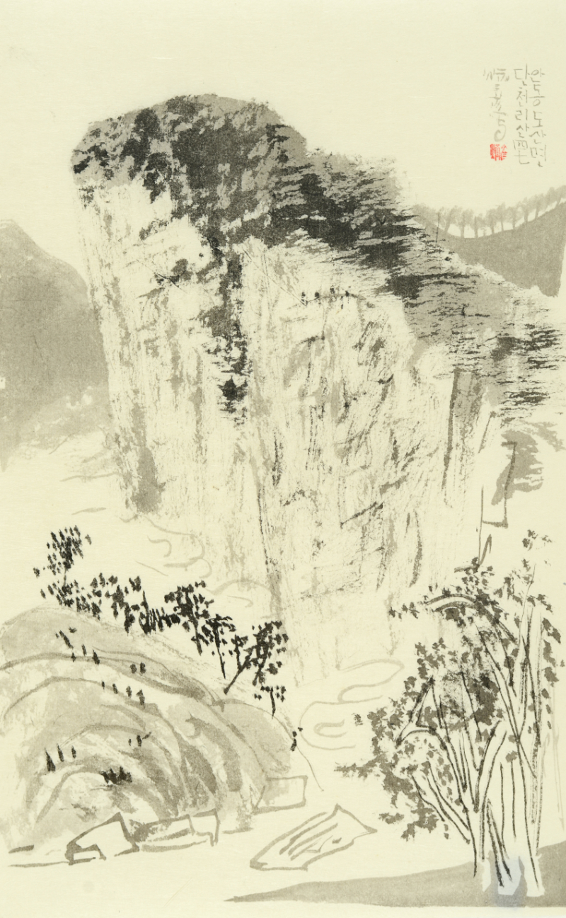 Drawing, undated, unsorted_state, ink_on_paper, 39x24.5cm — 장병언/Jang Byeong Eun/張炳彥/Eastbrush, chapter_07