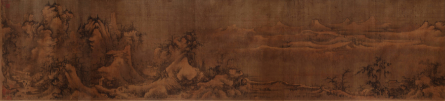 곽희, Rivers and Mountains in Snow, 11th_century, northern_song, ink_and_opaque_colors_on_silk — Toledo Museum of Art, structural_source_for:chapter_08