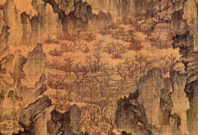 안견, Dream Journey to the Peach Blossom Land, 1447, early_joseon, ink_and_light_color_on_silk — Tenri Central Library, structural_source_for:chapter_08
