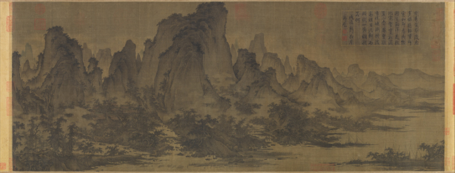 굴정 전, Summer Mountains, ca_1050, northern_song, ink_and_pale_color_on_silk — Metropolitan Museum of Art, structural_source_for:chapter_08