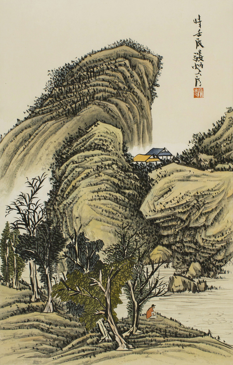 장병언 / 방倣개자원화보 모방명가화보편 / 수묵담채 / 66 × 41.5 cm / 2012